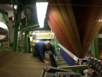 At the tapestry mill