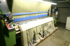 At the tapestry mill