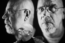 Chuck Close at Pace Gallery, 2009 by Yosra El-Essawy